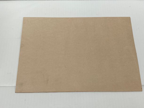 Lederplatte Blankleder natur Größe 24 x 34 cm