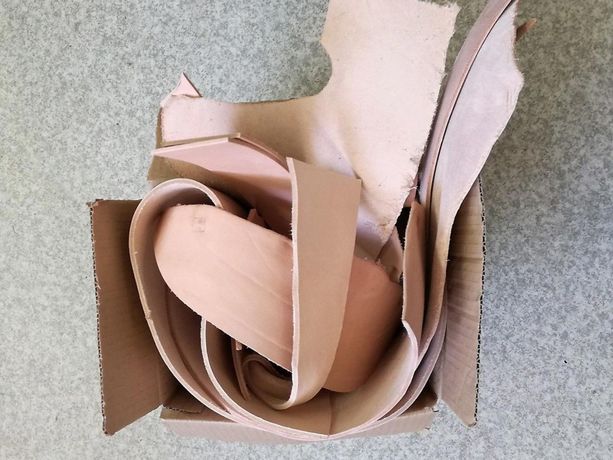 2 kg Blankleder „Allgäuer Leder“ (natur)